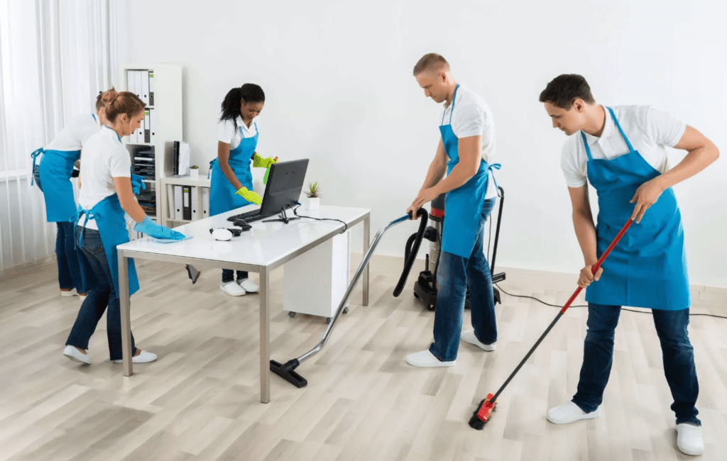 Professional office cleaning service by Cleanify in Tauranga for a clean and productive work environment